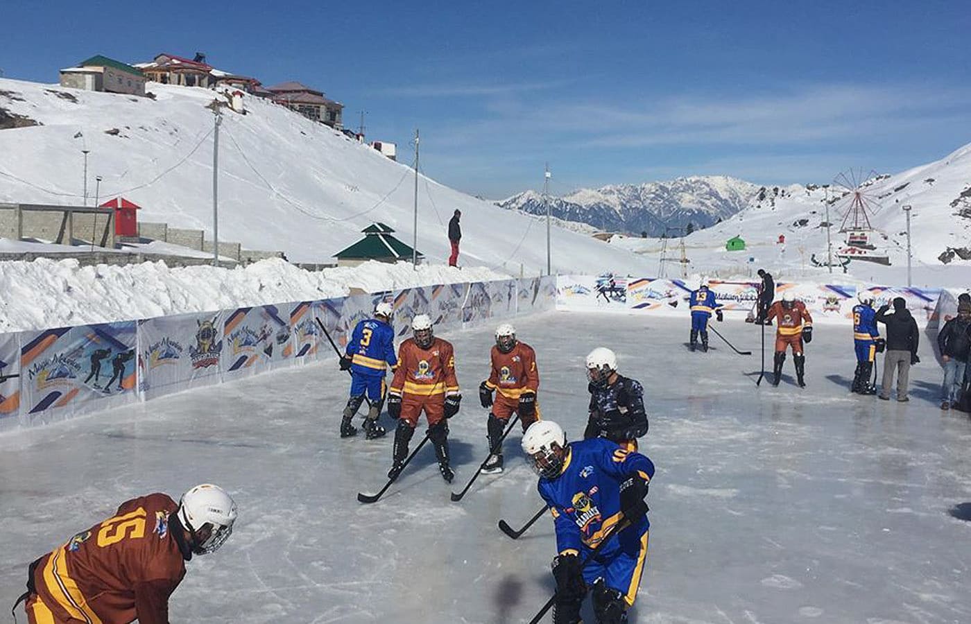 Adventure Activity: Snow Hockey